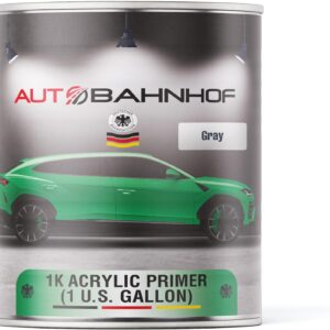 AB-PF3600 1K High Build Acrylic Primer – Easy Sanding, Fast Drying, Strong Adhesion – Ideal for Automotive, Metal, Plastic & Fiberglass – 1 Gallon